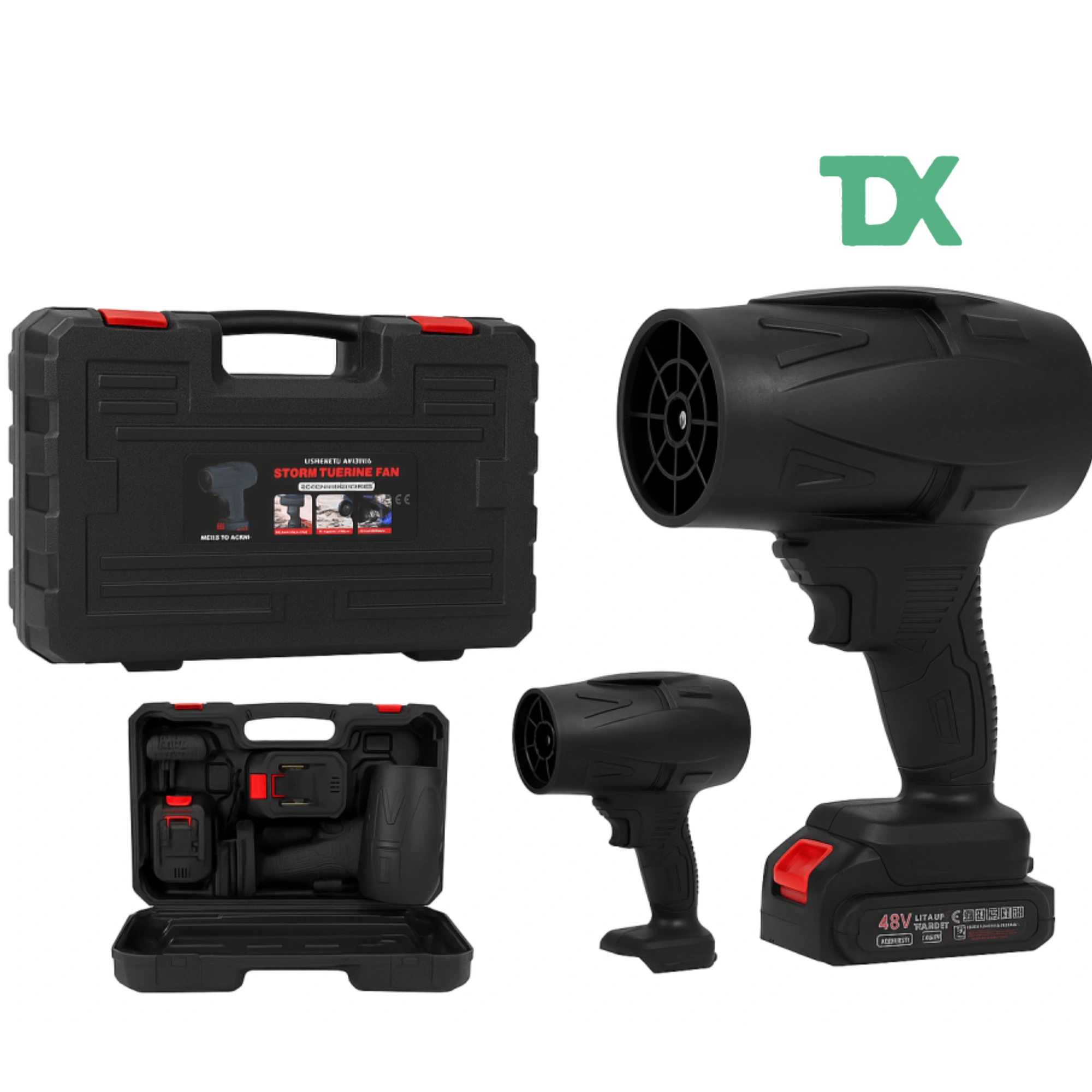 جت فن شارژی ۲violentباتری 48ولت