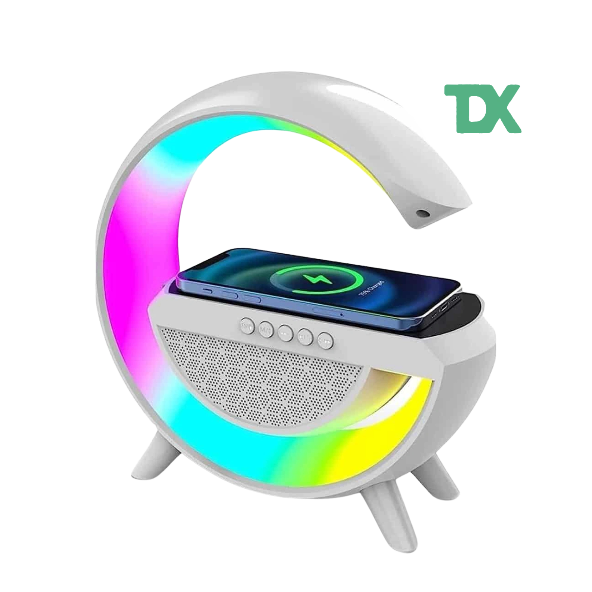 اسپیکر و شارژر وایرلس G2388 با رقص نور